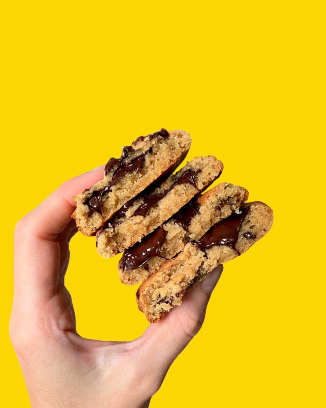 Banana Choc Chunk Protein Cookies
