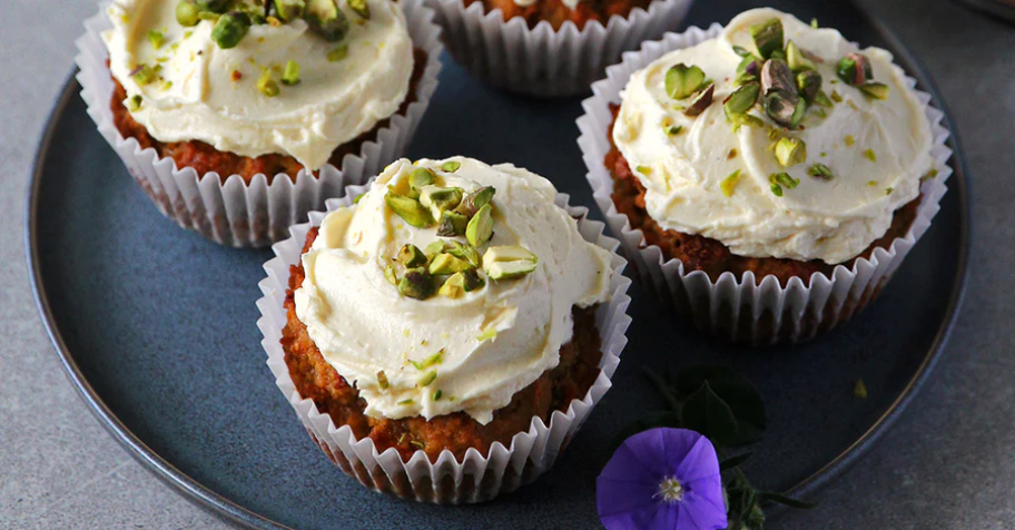 Grain-free Carrot, Banana, Rosemary & Lemon Babycakes