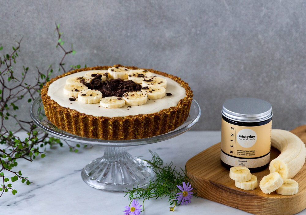 Vegan Banoffee tart